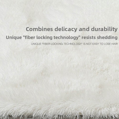 Shaggy area rug nordic style - shaggy,