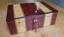 Jewellery Box Wooden - Large - Handmade - Italian - Armoire Case Chest