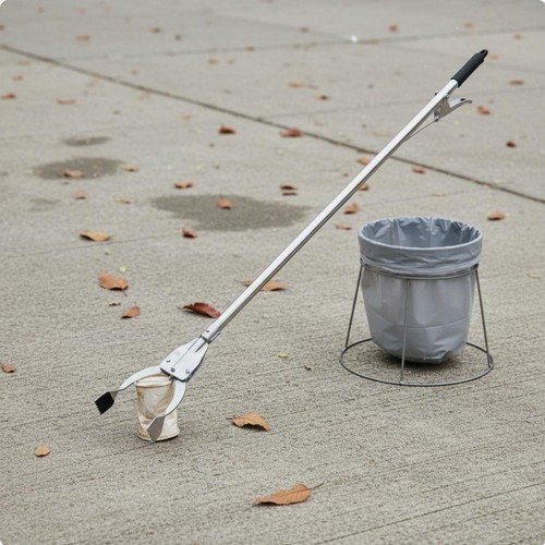Stainless steel grabber tool - steel,