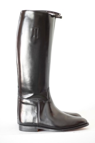 Leather riding boots regent - leather,