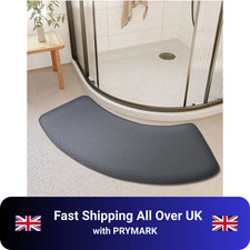 Bathroom Absorbent Mat Curved