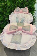 Pink universal baby car seat