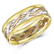 9ct Gold Celtic Ring  3 Colour