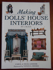 Making dolls house décor - making,