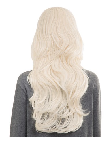 Half wig wavy - half, natural