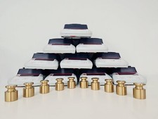 10 x Ohaus Traveler TA301 Electronic Balances/Scales, Calibration Weights Lab