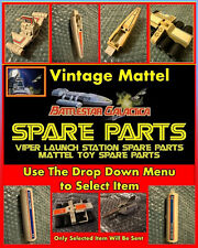Vintage Mattel 1970s Battlestar Galactica Toy Spare Parts +More (Select Item)