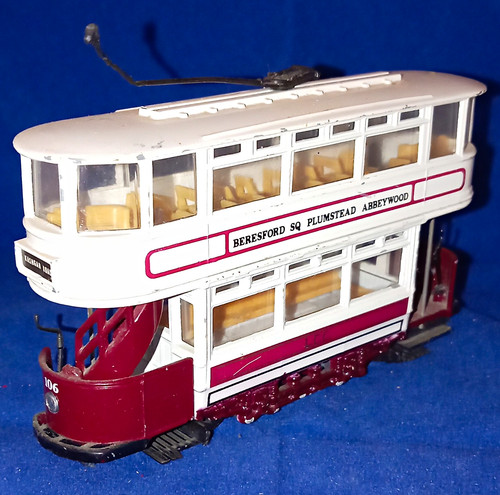 Lcc london double decker tram - lcc,