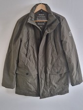 ECOALF Recycled Plastic Khaki Padded Coat Size S