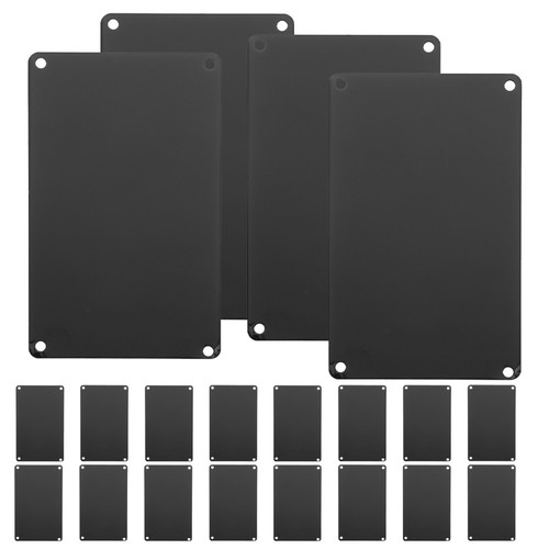 Pcs name plates rectangle - pcs,