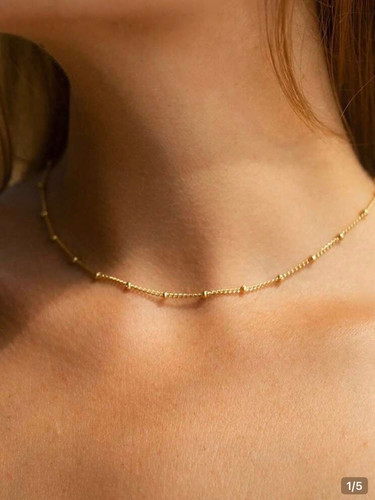 Gold plated necklace chain