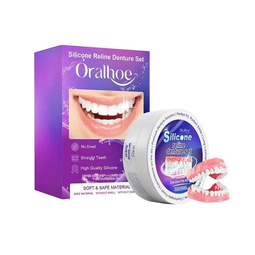 Silicone denture kit soft - denture,
