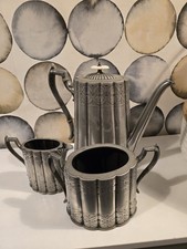 Antique Sheffield Pewter Tea