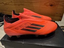 Adidas F50 Elite Laceless SG Football Boots Turbo Aurora - Size UK 7