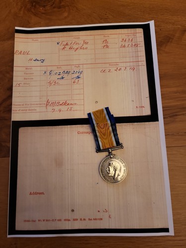 Ww1 british war medal fife - war,