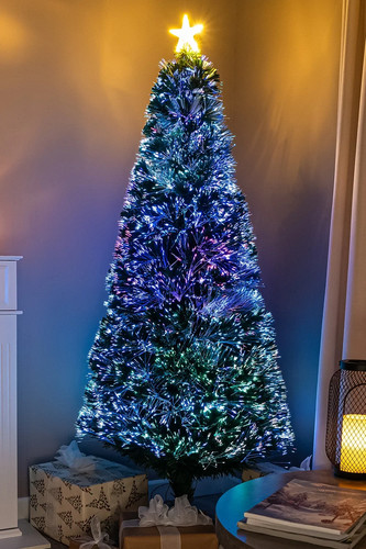 2ft 7ft green fibre optic - 2ft,