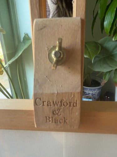 Crawford black wooden floor - crawford,