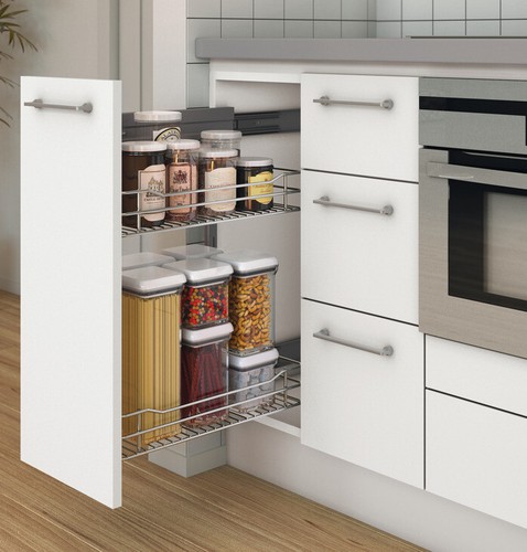 Base cabinet drawer frame and