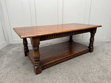Antique Style Solid Oak Coffee