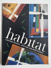 1985 Habitat Christmas Presents 20 Page Brochure / Catalogue