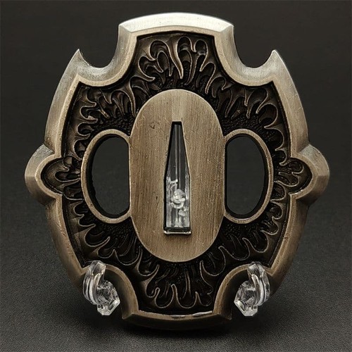 Japanese sword tsuba gk199 - sword,