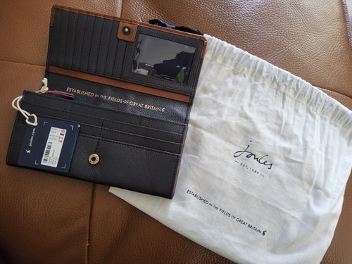Joules navy leather purse - , and