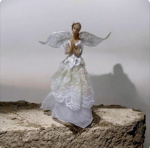 Fairy angel christmas tree - christmas,
