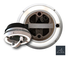 Maxxair MaxxDome PLUS Campervan Roof Wall Vent 12v Fan LED Light Motorhome Black