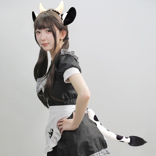 1pc cow costume set - 1pc, ears