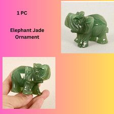 Hand carved green aventurine - carved,
