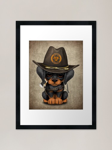 Cute doberman puppy - doberman, zombie