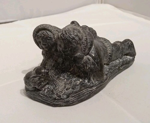 Edmund wolf sculpture - wolf, inuit