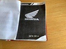 Honda SFX50 Scooter Manual