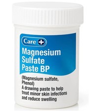 Care+ Magnesium Sulphate Paste 50g Reduce Swelling & Infections Pack of 1