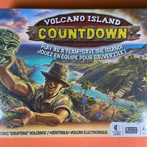 Volcano island countdown - volcano,
