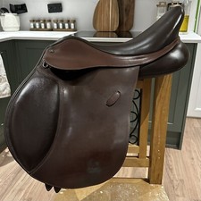 Brown Arena GP Saddle 17”