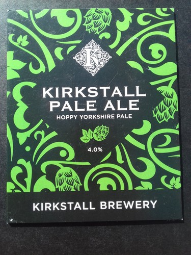 Kirkstall brewery hand pump - brewery,