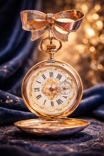 Rare antique swiss - 18k, gold