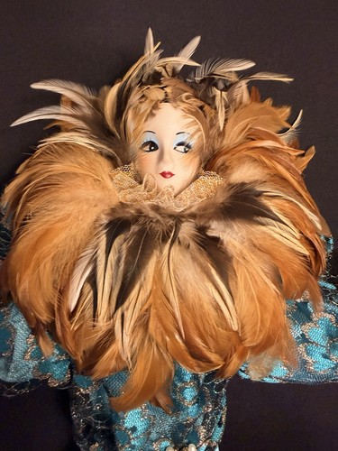 Vintage porcelain showgirl - vintage,