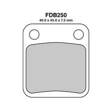 PAIR OF FERODO FDB250P BRAKE