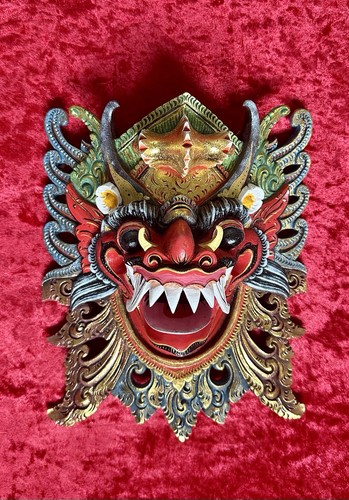 Hand carved bali - bali, barong/rangda