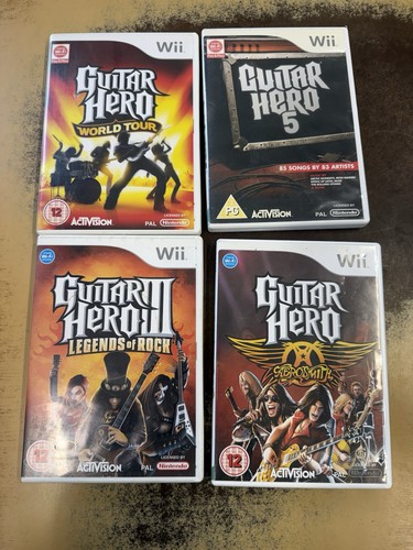 Nintendo wii guitar hero - wii,