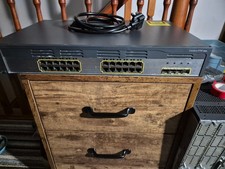 Cisco Catalyst 3750G-24TS-S 24-Port Gigabit Managed Switch – Tested & Reset