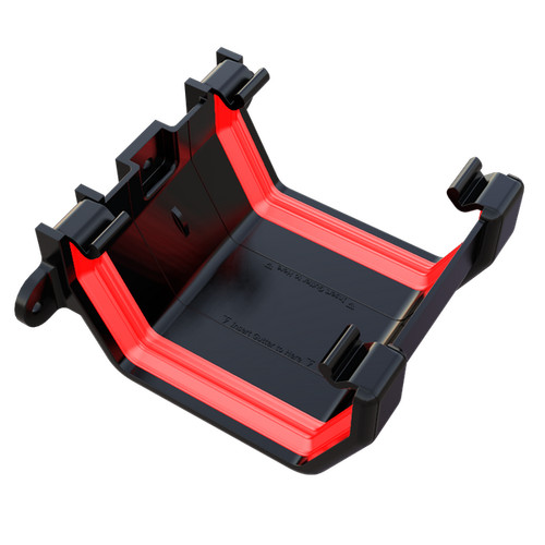 Upvc black square squareline - black,