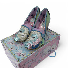 Irregular Choice Lady Misty Unicorn Shoes EU 40 UK 6.5 Heels With Box Preloved