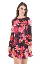 Womens Long Sleeves Swing
