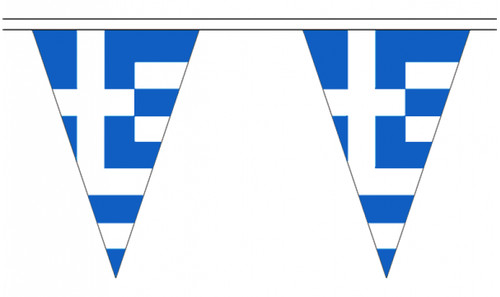 Greece flag bunting - flag,