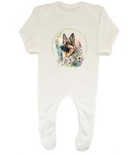 German Shepherd Baby Grow