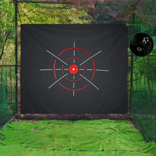 Hitting net golf target - net,,