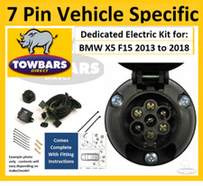 7 Pin Towbar Electrics for BMW X5 (F15) 2013 to 2018 Vehicle Specific Wiring